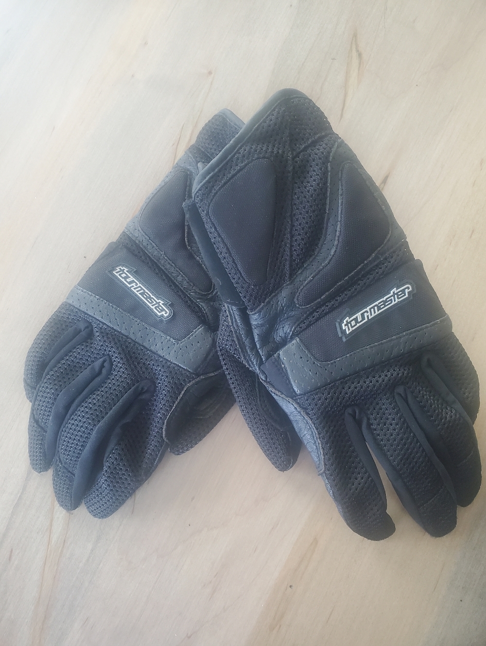 Tourmaster Motorcycle Gloves Mesh Black  Size M
